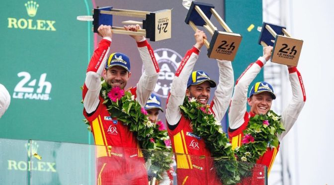 Il pilota cariatese Antonio Fuoco (Ferrari) vince la 24 Ore di Le Mans